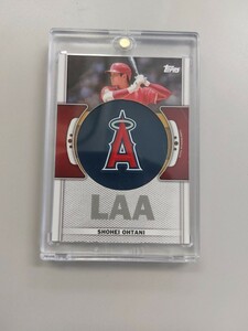 Topps 2023 大谷翔平 エンジェルスロゴカード TLP-SO MLB 直筆サイン無し shohei ohtani nonauto