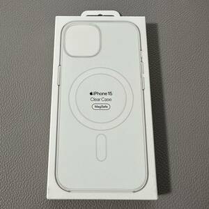 [新品未開封]Apple純正 国内正規品 iPhone 15 クリアケース MagSafe 対応 MT203FE/A