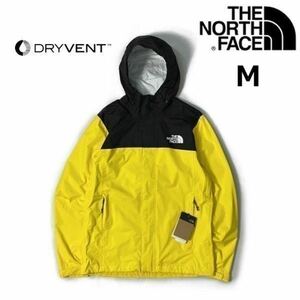 ☆☆【正規新品】THE NORTH FACE VENTURE 2 JACKETマウンテンジャケット US限定 パッカブル 撥水(M)黄 黒(ロゴプリント)☆☆