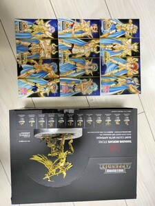 聖闘士聖衣神話APPENDIX 黄金聖衣オブジェ 20th Anniversary Ver.（12個セット）おまけ付き