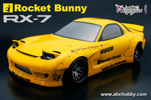 ☆ABC HOBBY 01 スーパーボディ　バリバリCUSTOM!! ☆ RX-7 Rocket Bunny ☆新品