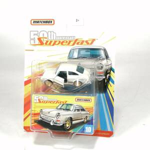 未開封 MATCHBOX 50th Anniversary SUPERFAST '65 VOLKSWAGEN TYPE 3 FASTBACK ミニカー 車 マッチボックス ファストバック タイプ3 