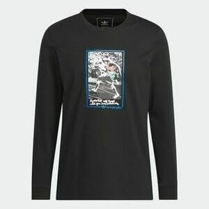 adidas アディダス シュムーフォイル マークゴンザレス 長袖Ｔシャツ コットン ブラック 2XL◆新品未使用タグ付正規品◆