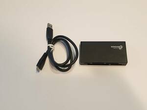 中古　SOHOUSB USB3.0 カードリーダー 400-ADR302BK　（SDカード&コンパクトフラッシュ&メモリースティック対応・64メディア対応）