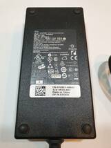 純正品　DA180PM111　 DELLノートパソコン用　19.5v 9.23a AC/DCアダプター　_画像2