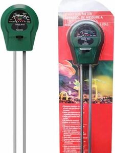デジタル 土壌酸度計 土壌 PH測定器 湿度計 照度計 3in1 電池不要 多機能 簡易型 土壌モニタリング 植物、ガーデン、園芸、農業、屋内/屋外