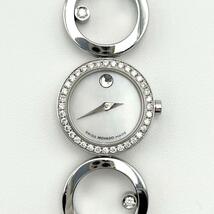 【ダイヤモンドベゼル】モバード　MOVADO　レディース　時計　腕時計　オノ ダイヤ_画像1