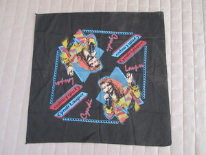 USA made Vintage 80S Cyndy low pa-CYNDI LAUPER bandana Bandanna new goods DEADSTOCK dead stock VINTAGE lock T band T