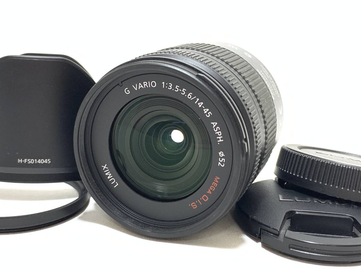 美品】パナソニック Panasonic Lumix DMC-GF3 + G VARIO 14-45mm F3.5