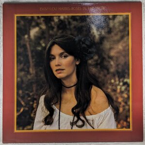 外国盤★中古LP「EMMYLOU HARRIS-ROSES IN THE SHOW / エミロウ・ハリス・ローズ・イン・ザ・ショウ」