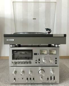 #岩 Pioneer パイオニア ステレオアンプ SA-6800II / ステレオカセットテープデッキ CT-2 / レコード プレーヤー PL-A300S ターンテーブル