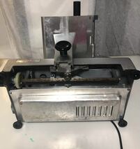 BIG SALE ★★おすすめ★★ USED MEAT SLICER TBMS-250N スライサー キッチンテクノ TBミートスライサー TBMS-250N 中古です。_画像2