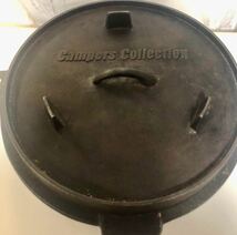 BIG SALE ★★おすすめ★★ CAMPERS COLLECTION USED DUTCH OVEN USED キャンパーズコレクション ダッチオーブン 中古です。_画像2