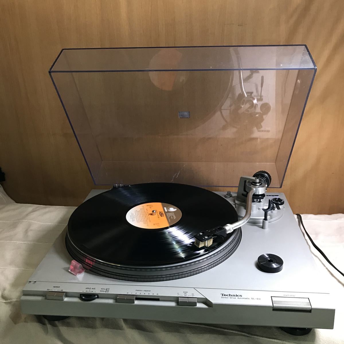 Technics テクニクス ターンテーブル SL-D3 説明書 その他付属品など