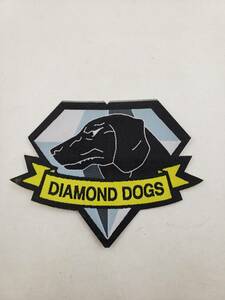 即決 新品 未使用 メタルギア メタルギアソリッド Metal Gear Solid V 5 ワッペン ダイヤモンドドッグス Diamond Dogs コスプレ