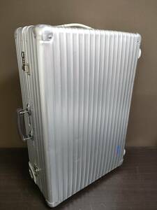 RIMOWA　廃盤クラシックフライト！青ロゴ２輪82L！2011年ドイツ製！976.70