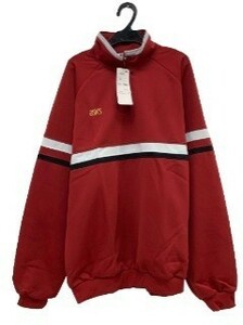 to_7211 大きいサイズ 新品 未使用 保管品 札付き アシックス AN107Y 長袖 男性用 体操服 体操着 ジャージ 上 サイズ2XO