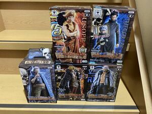 未開封 5種 ワンピース ONE PIECE GRANDLINE グラメン DXF スモーカー サンジ FILM Z ベックマン ウソップ 15th ロー まとめ売り 