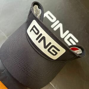  бесплатная доставка PING GOLF булавка Golf MENS TOUR specification BIG PING козырек CANDYBAR Design пот прекращение MESH скорость . регулировщик настройка Black(57-59cm) б/у товар 