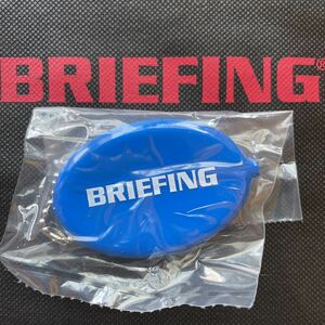 送料無料BRIEFING GOLFブリーフィング数量限定ノベルティーCOINケースポールチェーンストラップ付Blue White LOGO(希少非売品)新品未開封