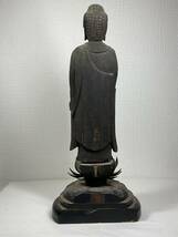 仏教美術 仏像 木彫 ◆阿弥陀如来立像◆江戸時代_画像6