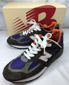 ■ New Balance 990V2 TEDDY SANTIS ニューバランス 990V2 テディ・サンティス エメレオンドレ M990BR2 27.5cm ●231118