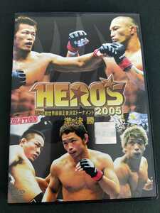 【 ポニーキャニオン 】HEROS 2005年ミドル級世界最強王座決定トーナメント準決勝 須藤元気 山本KID 宇野薫 所英男 宮田和幸 高谷裕之 他