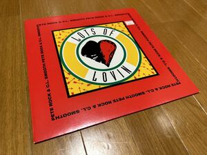 PETE ROCK & CL SMOOTH LOTS OF LOVIN LP レコード ヒップホップ　ロック　音楽　レトロ インテリア　壁飾り　レコード盤　LP盤 その他