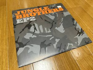 jungle brothers EP2 LP レコード ヒップホップ　ロック　レコード盤　LP盤 音楽　レトロ インテリア　壁飾り　アンティーク　その他