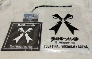 BAND-MAID【バンドメイド】11/26　10thANNIVERSARY TOUR ★TOUR FINAL YOKOHAMA ARENA★SS席　特典　3品