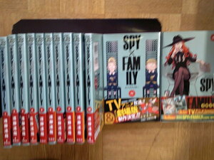 最新12巻(全巻帯付き) ■SPY×FAMILY スパイファミリー 1～最新12巻(全巻帯付き)　 遠藤達哉　TV放送