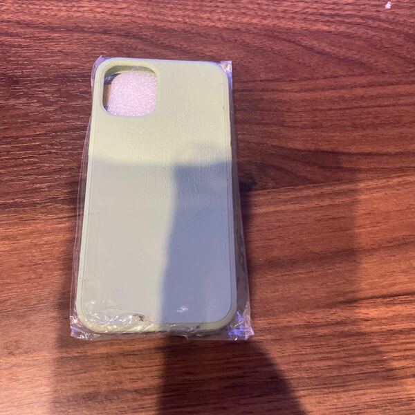c15 iphone12mini,防衝撃 液体シリコンケース,アイフォン１２シリコンケース,洗えるiPhoneケース(5.4寸, 抹茶グリーン