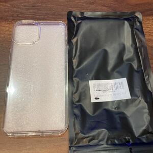 c124 iPhone14 Plus 保護カバー 透明 PC背面+TPUバンパーケース ストラップホール付き 米軍MIL規格取得 （6.7インチ）対応 ケースクリア