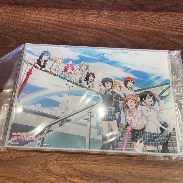 a987 新品未開封　『ラブライブ！虹ヶ咲学園スクールアイドル同好会』ビッグアクリルスタンド＆ポストカードセット