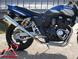 プリティ― YAMAHA XJR400 RH02 4-1管 50.8π ALサイレンサー マフラー メッキ