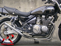 プリティ― KAWASAKI ゼファー400 /χ ミドル管 50.8π マフラー メッキ_画像2