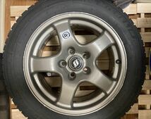 中古品　Michelin X-ICE SNOW 202/60/R16 4本アルミホイールセット_画像7