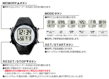 ウォッチ万歩計 WATCH MANPO TM-510(B/S) （山佐 YAMASA ヤマサ）電波時計 腕時計 万歩計 時計 歩数計_画像2