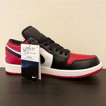 新品・未使用ナイキ/NIKE /AIR JORDAN 1 LOW/サイズ27cm/GYMRED・WHITE-BLACK_画像1