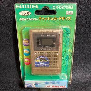 aiwa アイワ CR-DS700M ラジオ キャッシュカードサイズ