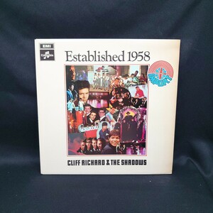 Cliff Richard & The Shadows『Established 1958』クリフ・リチャード/シャドウズ/LP/レコード/#EYLP1829