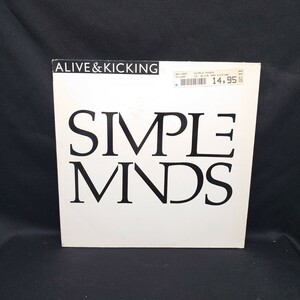 Simple Minds『Alive & Kicking』シンプル・マインズ/LP/レコード/#EYLP2201