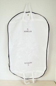 MONCLER モンクレール ガーメントケース ガーメントバッグ ホワイト 白 衣類カバー 収納袋 衣装 袋 保管用 保管袋 ロゴ入り 洋服カバー