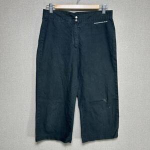 YT0756 CALVIN KLEIN JEANS C/K カルバンクラインジーンズ 7分丈カジュアルパンツ サイズ27 イタリア製 ハーフパンツ