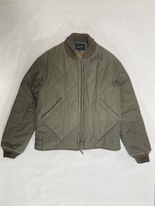 Radiall 13AW キルティングジャケット“CB” KHAKI Lサイズ フライトジャケット カーキ色 ラディアル 