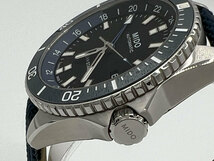 送料無料 MIDO ミドー メンズウォッチ 腕時計 オーシャンスター GMT 自動巻き Ｍ026.629.17.051.00 美品_画像2