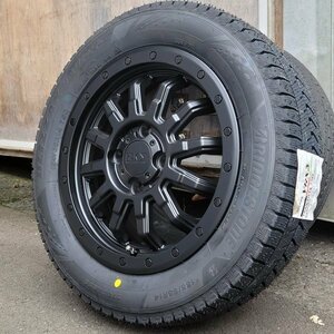 14インチ ブリヂストン ブリザック VRX3 155/65R14 スタッドレスタイヤホイール4本セット ハイゼット トラック バン デッキバン ジャンボ