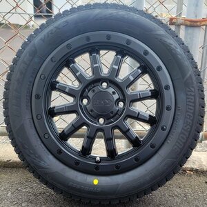 14インチ ブリヂストン ブリザック VRX3 155/65R14 スタッドレスタイヤホイール4本セット ハイゼット トラック バン デッキバン ジャンボ