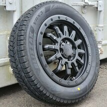 14インチ BRIDGESTONE BLIZZAK VRX3 155/65R14 国産 スタッドレス タイヤ ホイール 4本 セット S500P S510P ハイゼット ブリザック_画像4