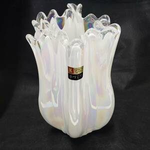 #78klata craft стакан ваза Aurora сверху . crystal стекло коробка есть 